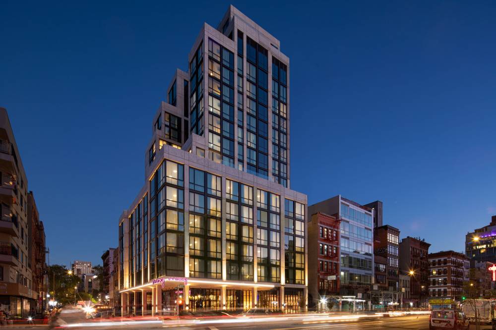 Hotel Exterior Night