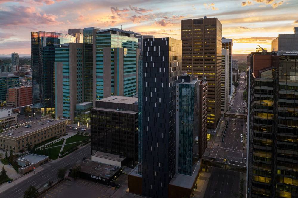 Exterior Drone View